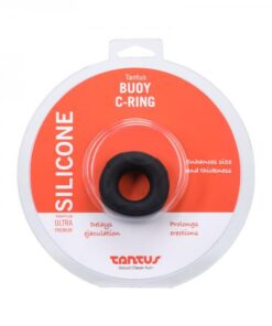 Tantus Buoy C-ring - Medium - Onyx