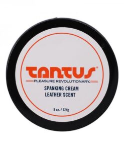 Tantus - Spanking Cream - Leather Scent - 8 Oz.