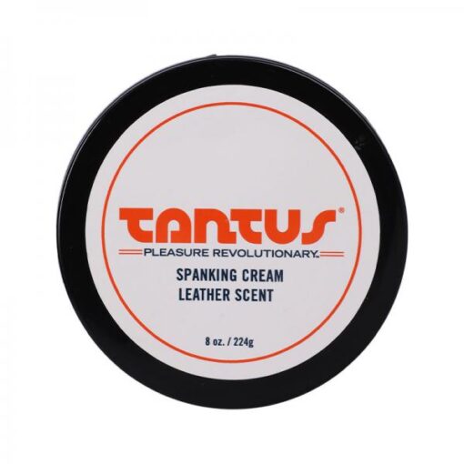 Tantus - Spanking Cream - Leather Scent - 8 Oz.