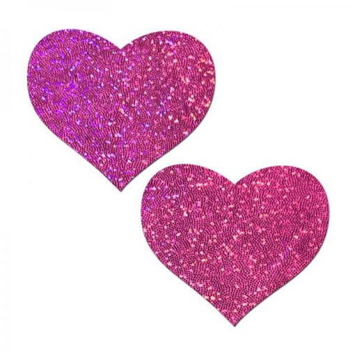 Pastease Love: Bubblegum Pink Hearts Nipple Pasties