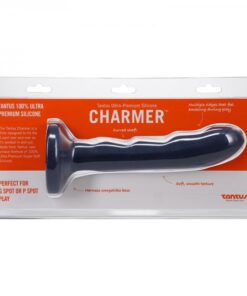 Tantus Charmer 8 In. G-spot Dildo Sapphire