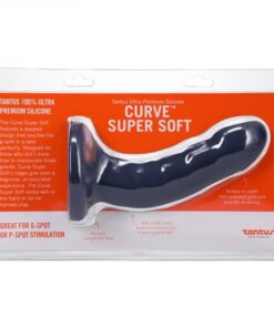 Tantus Curve 6.5 In. Dildo Medium-firm Sapphire