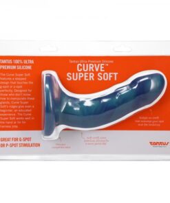 Tantus Curve 6.5 In. Dildo Soft Malachite