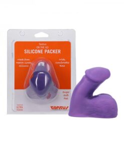 Tantus On The Go Silicone Packer Amethyst (clamshell)