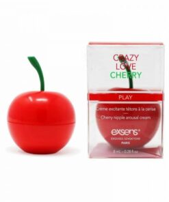 Exsens Nipple Arousal Cream Crazy Love Cherry 0.3 Oz.