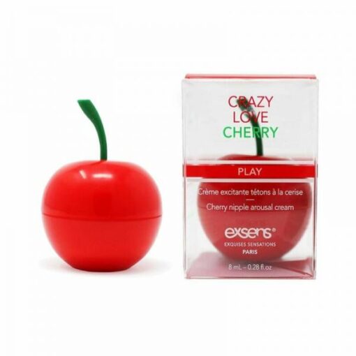 Exsens Nipple Arousal Cream Crazy Love Cherry 0.3 Oz.