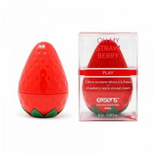 Exsens Nipple Arousal Cream Oh My Strawberry 0.3 Oz.