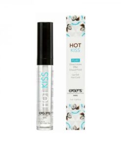 Exsens Hot Kiss Arousal Lip Gloss Coconut 0.24 Oz.