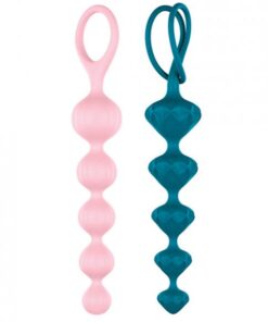 Satisfyer Anal Beads Set Of 2 Colored