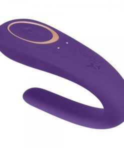 Partner Couples U-Shaped Vibrator Purple