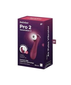 Satisfyer Pro 2 Generation 3 W/ App Wine Red (net)