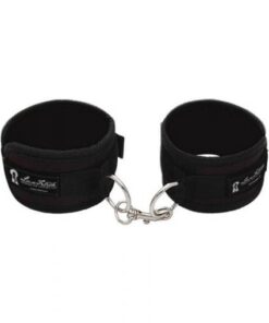 Lux Fetish Quality Love Cuffs Black