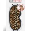 Lux Fetish Peek-a-boo Love Mask Leopard