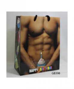 Guy With Cupcake Gift Bag