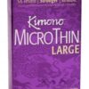 Kimono Microthin 12 Pack Large Latex Condoms