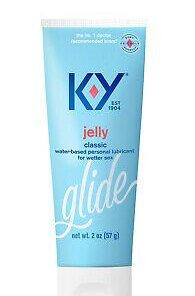 K-Y Jelly Lubricant 2oz Tube