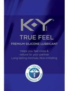 K-Y True Feel Premium Silicone Lubricant 1.5oz