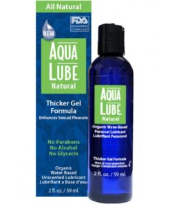 Aqua Lube Natural Gel 2 fluid ounces