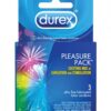 Durex Pleasure Pack 3 Pack Condoms