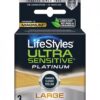 Lifestyles Ultra Sensitive Platinum Large 3pk