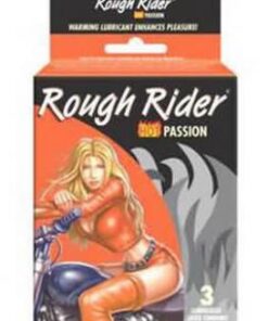 Rough Rider Hot Passion Condoms Warming Lubricant 3 Pack