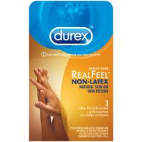 Durex Avanti Bare Real Feel Non Latex Condoms 3pk