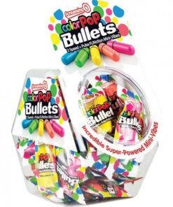 Color Pop Bullets 40 Pieces Fishbowl