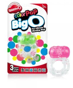 Color Pop Neon Colors Big O Rings 6 Pieces