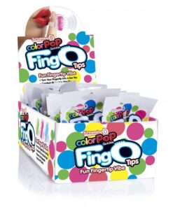 Color Pop Fingo Tips Fingertip Mini Vibe Assorted Color 18 Count Box