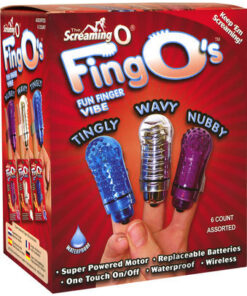 The FingO Box Of 6 Assorted Finger Vibrator