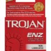 Trojan Enz Non-Lubricated Condoms - Box of 3