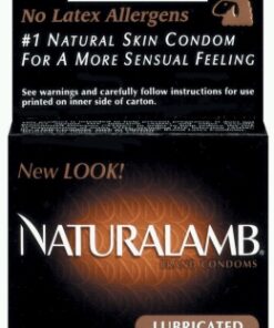 Trojan Natural Lamb Condoms 3Pk.