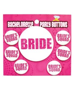 Bachelorette Party Button - Bride Bride's Squad