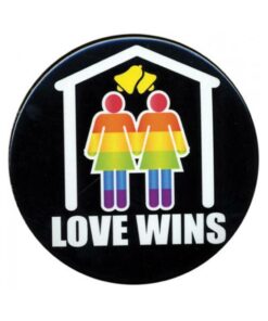 3 inches Bachelorette Button Female Female Love Wins