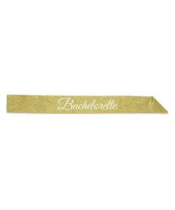 Bachelorette Glittered Sash