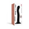 Strap On Me Silicone P&g Spot Dildo - Medium Black
