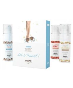 Exsens Of Paris Let's Travel Massage Oil Set