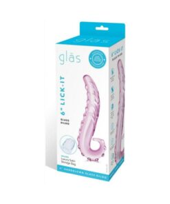 Glas 6" Lick-it Glass Dildo