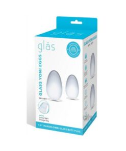 Glas 2-piece Glass Yoni Egg Set