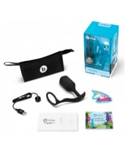 b-Vibe Vibrating Snug & Tug XL Black