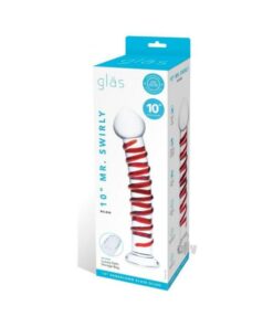 Glas Mr. Swirly Dildo 10 In.