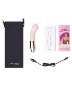 Le Wand Gee G-spot Targeting Rechargeable Vibrator Rose Gold
