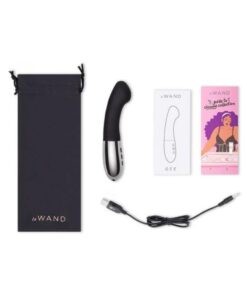 Le Wand Gee G-spot Targeting Rechargeable Vibrator Black