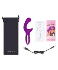 Le Wand Xo Double-motor Wave Rechargeable Vibrator Cherry