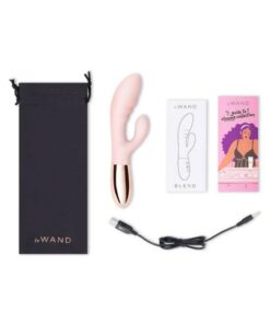 Le Wand Blend Double-motor Rabbit Rechargeable Vibrator Rose Gold