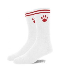 Prowler Red Crew Socks Wht/red