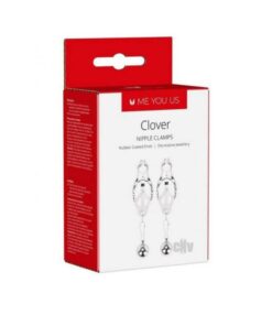 Me You Us Clover Nipple Clamps Silver