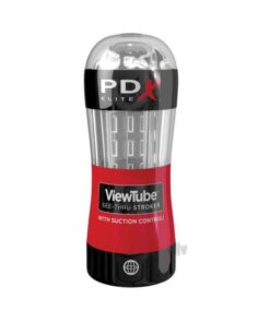 PDX Elite Viewtube Stroker - Clear