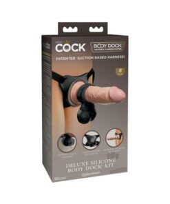 King Cock Elite Deluxe Silicone Body Dock Kit