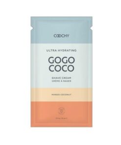 Coochy Ultra Hydrating Shave Cream Mango Coconut .35 Fl Oz./10 Ml Foil 24-piece Bulk Bag
